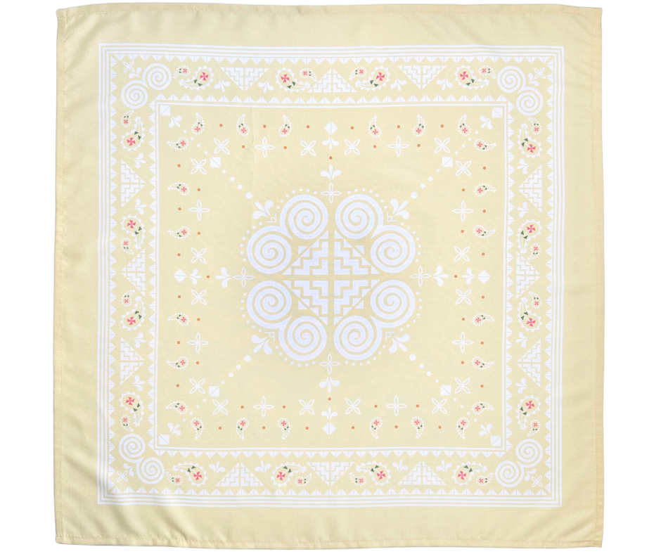 Romantic Hmong Inspired Bandana