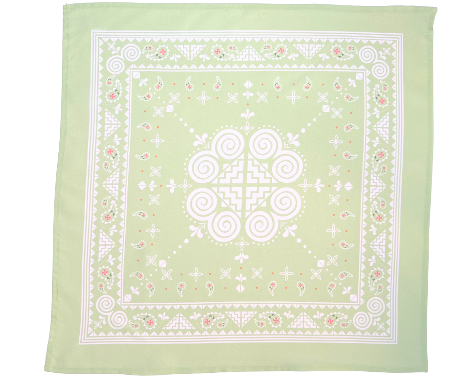 Romantic Hmong Inspired Bandana