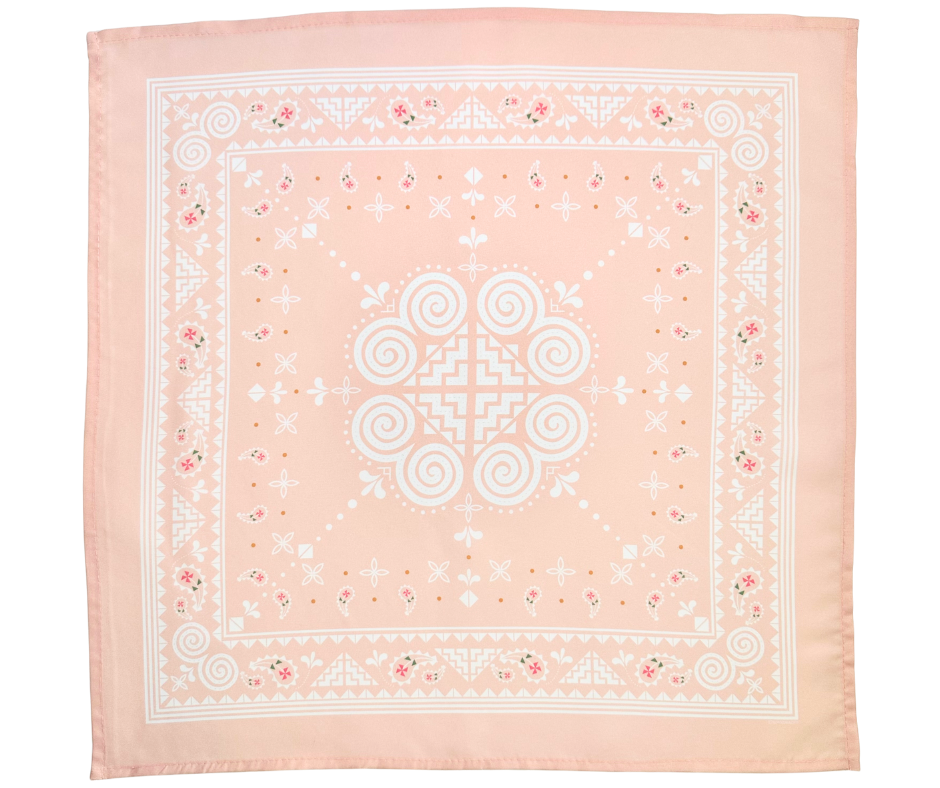 Romantic Hmong Inspired Bandana