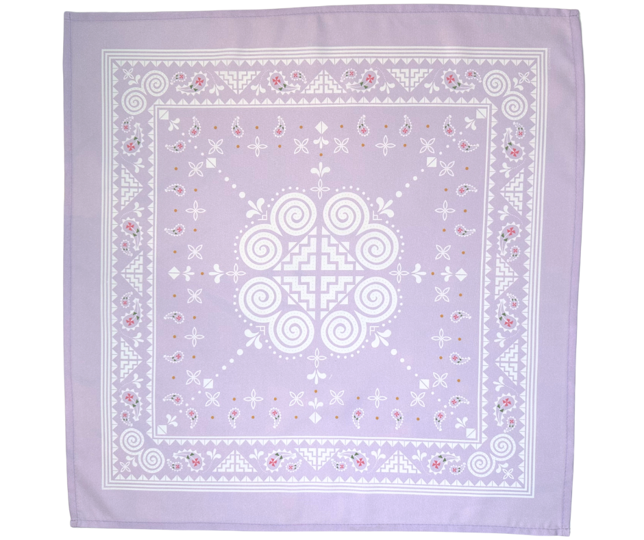 Romantic Hmong Inspired Bandana