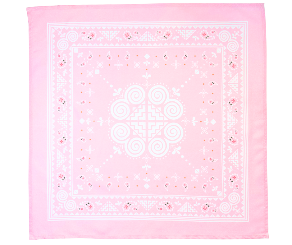 Romantic Hmong Inspired Bandana