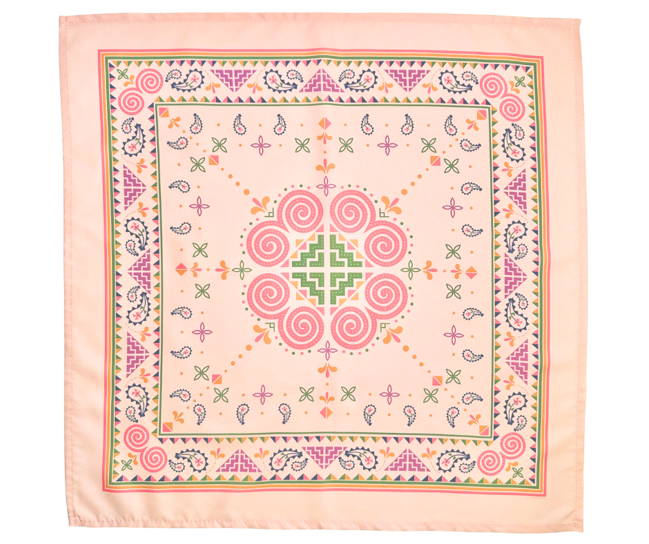 Multi Hmong Inspired Bandana
