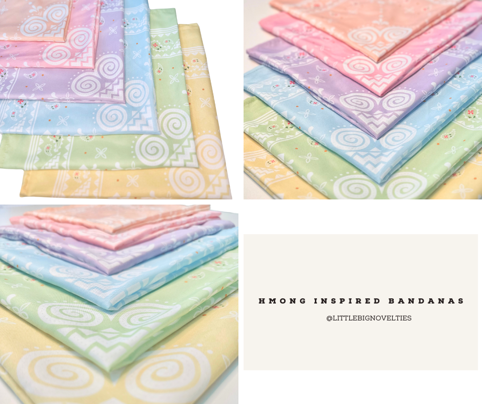 Romantic Hmong Inspired Bandana