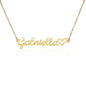 Personalized Name Necklace with Heart