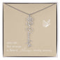 Blooms Name Necklace (Natural)