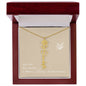 Blooms Name Necklace (Natural)
