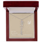 Blooms Name Necklace (Natural)