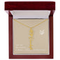 Blooms Name Necklace (Natural)