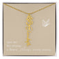 Blooms Name Necklace (Natural)