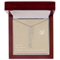 Blooms Name Necklace (Natural)