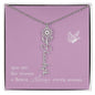 Blooms Name Necklace (Mauve)