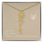 Blooms Name Necklace (Natural)