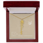 Blooms Name Necklace (Natural)