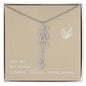 Blooms Name Necklace (Natural)