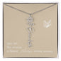 Blooms Name Necklace (Natural)