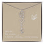 Blooms Name Necklace (Natural)