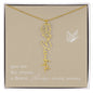 Blooms Name Necklace (Natural)
