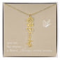 Blooms Name Necklace (Natural)