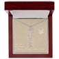 Blooms Name Necklace (Natural)