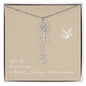 Blooms Name Necklace (Natural)